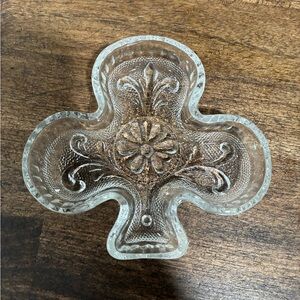 Indiana Glass Club Shaped Dish